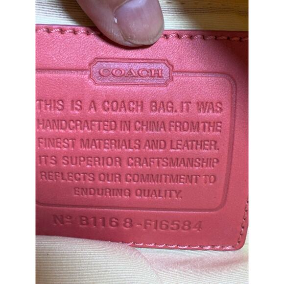 Coach F16584 Lexi Woven Butterfly Shoulder Bag Limited Edition Y2K Glam Designer - Picture 8 of 9